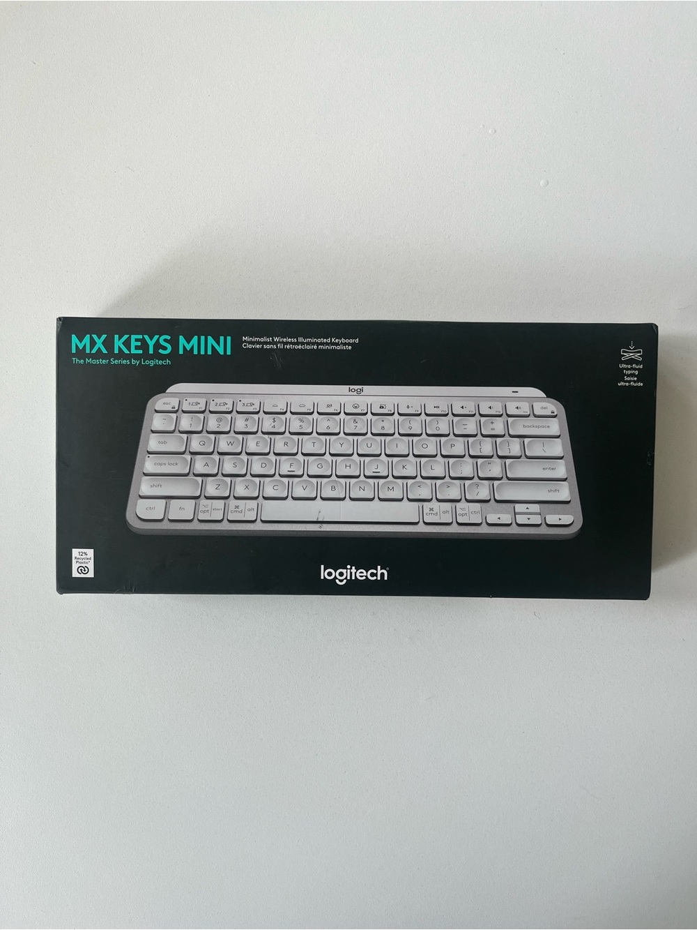 NWT Logitech MX Keys Mini Wireless Keyboard - Black